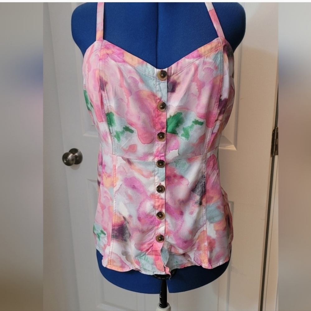 Fit and flare floral tank torrid - Picture 8 of 9